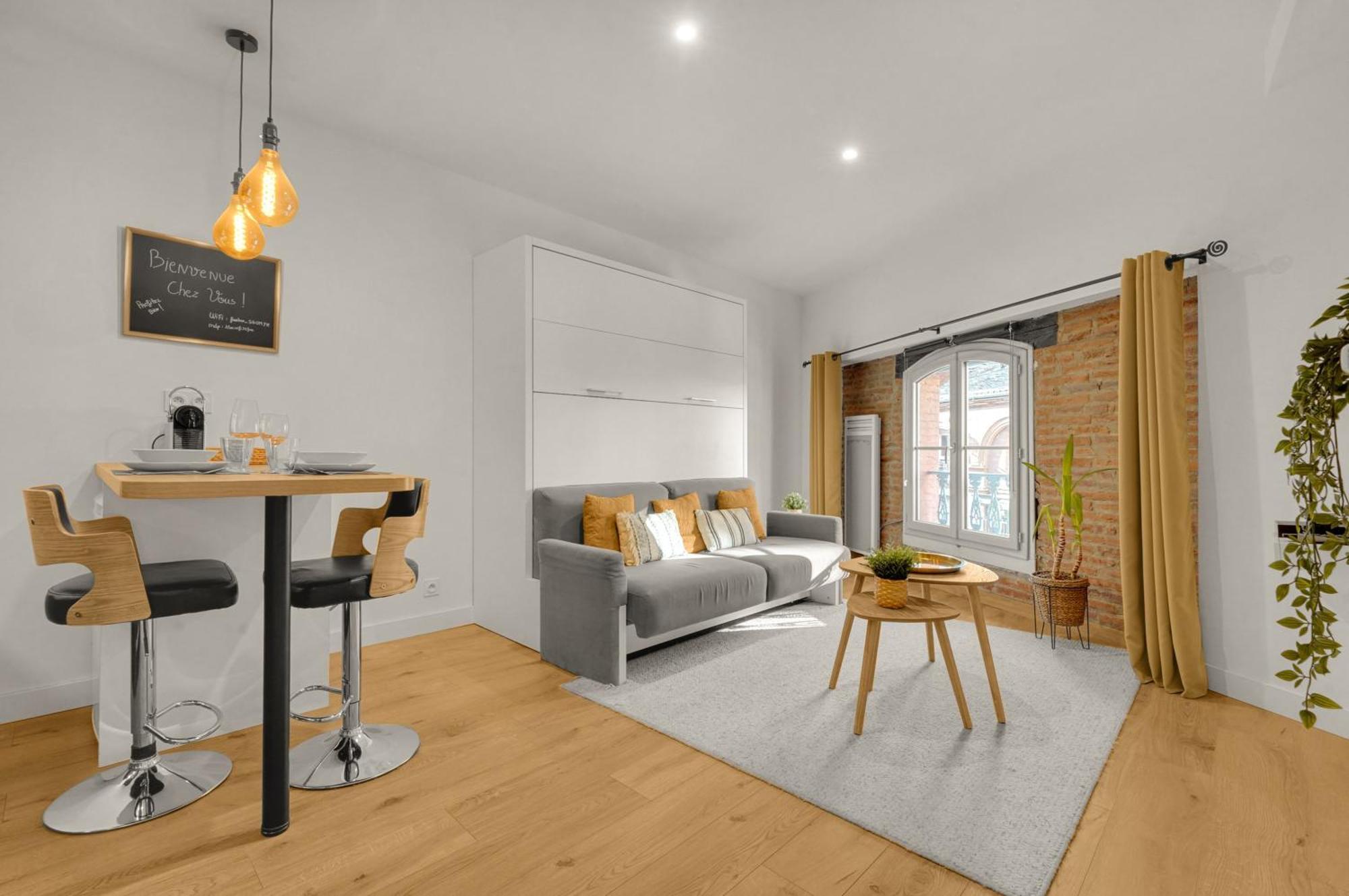 Le Floral - Cosy Studio Climatise Avec Parking Prive Et Netflix Toulouse Ngoại thất bức ảnh